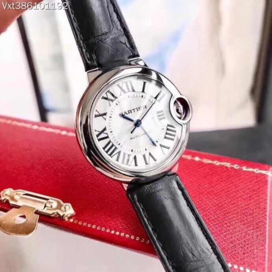 商品编号:38610119CARTIER 卡地亚蓝汽球V2版 中号33MM 1比1壳带 全自动机芯｛进口机芯｝双卜形蓝宝石水晶玻璃[色][色]商品规格:默认规格