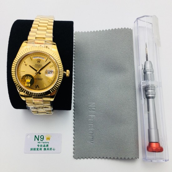 N9 Factory诚意推荐 官方原版一比一复刻,劳力士Rolex日志型男款系列,尺寸:41毫米,采用904L精钢,蓝宝石玻璃镜面,6⃣️字位拥有小劳力士防伪镭射标,ETA2836机芯机械,稳定有保证!N9品质 值得拥有!「送N9劳力士专用拆表工具」 N9 Factory诚意推荐 官方原版一比一复刻,劳力士Rolex日志型男款系列,尺寸:41毫米,采用904L精钢,蓝宝石玻璃镜面,6⃣️字位拥有小劳力士防伪镭射标,ETA2836机芯机械,稳定有保证!N9品质 值得拥有!「送N9劳力士专用拆表工具」