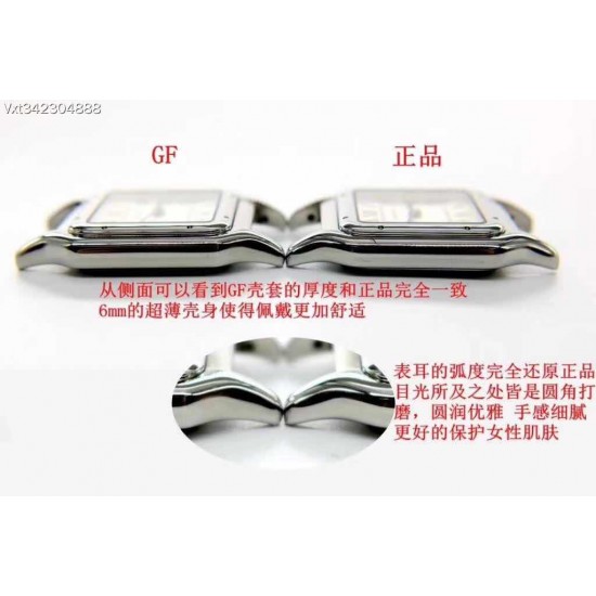 卡地亚猎豹Panthre de Cartier。华丽而不羁,是Panthre de Cartier猎豹所传达的美学风格。它线条流畅,魅惑动人,柔软服帖于腕间,宛若在肌肤上翩翩起舞。独特的造型彰显成熟优雅、自信动人的女性形象。GF工厂以精湛技艺,原装开模,打造出与正品无异的精美流线表耳,与表壳一体成型。搭载瑞士朗达石英机芯,316L精钢壳套,尺寸:27 x 37毫米,厚度:6毫米,表冠镶嵌一颗合成蓝色尖晶石,镀银表盘,剑形蓝钢指针,100%三度防水。搭配专柜旅行包装物料。商品规格:默认规格 卡地亚猎豹Panthre de Cartier。华丽而不羁,是Panthre de Cartier猎豹所传达的美学风格。它线条流畅,魅惑动人,柔软服帖于腕间,宛若在肌肤上翩翩起舞。独特的造型彰显成熟优雅、自信动人的女性形象。GF工厂以精湛技艺,原装开模,打造出与正品无异的精美流线表耳,与表壳一体成型。搭载瑞士朗达石英机芯,316L精钢壳套,尺寸:27 x 37毫米,厚度:6毫米,表冠镶嵌一颗合成蓝色尖晶石,镀银表盘,剑形蓝钢指针,100%三度防水。搭配专柜旅行包装物料。商品规格:默认规格