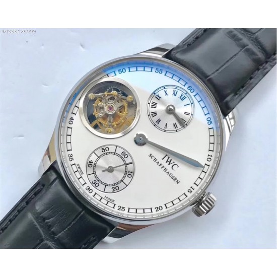 万国IWC－葡萄牙系列 七日链 V1至V5版本 搭载CAL.51011自动机械机芯 独立小秒针 真动能指示 蓝宝石玻璃 牛皮表带