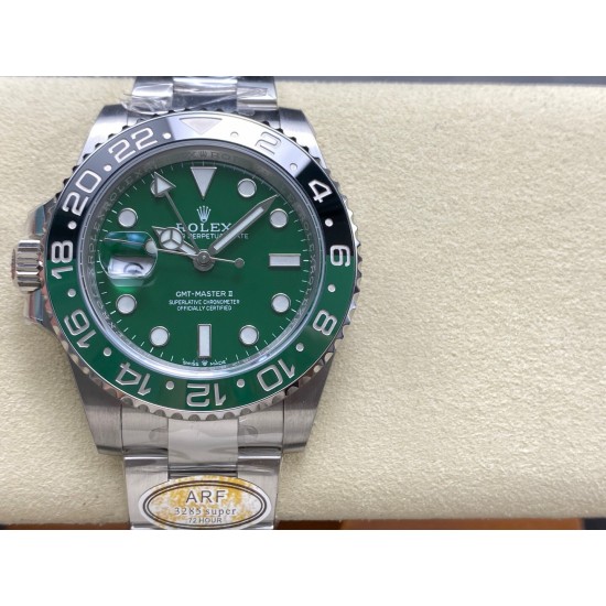 ROLEX 劳力士 格林尼治 GMT，圈口过渡无痕，搭载3285一体机，做工极好！贵金属钢印扣子！