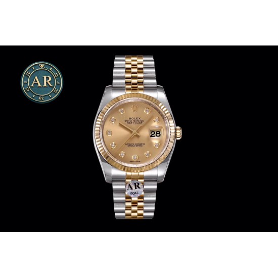 ROLEX 劳力士 DATEJUST 日志型 36mm系列腕表，重新定义最高品质的DATEJUST副本[拳头]
