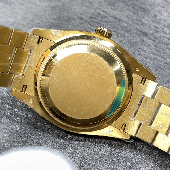 EW 劳力士日志36mm金绿日志！出货实拍