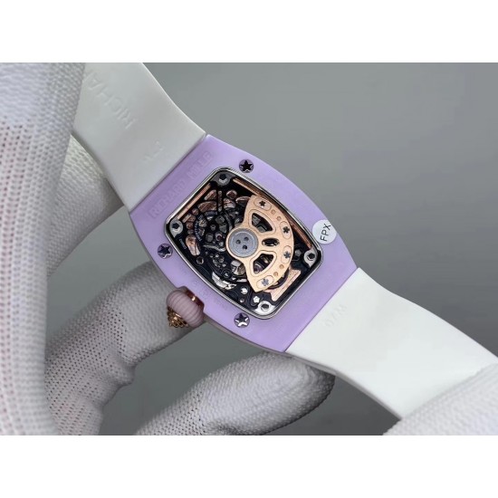 理查德米勒 RichardMille 糖果棉花糖 最新爆款 bon bon系列最稀有的作品!白色陶瓷加上黄粉绿搪瓷表盘,原装机械机芯. 理查德米勒 RichardMille 糖果棉花糖 最新爆款 bon bon系列最稀有的作品!白色陶瓷加上黄粉绿搪瓷表盘,原装机械机芯.