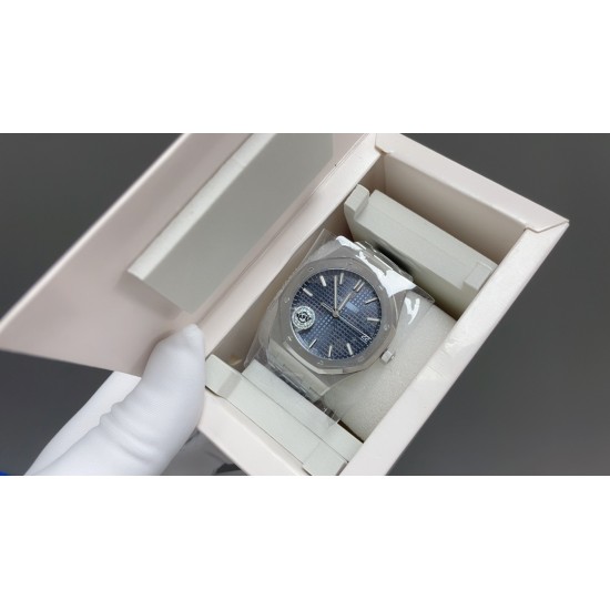 今日推荐爱彼15500 白壳蓝面 41mm 4302一体机 顶级品质 出货实拍✈️