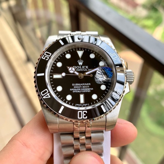 AJ出品：五珠带全面到货！！ROLEX劳力士 SUB黑水鬼A7升级版 2836机[色][色]