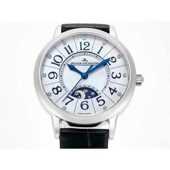 TW出品:积家约会系列自动机械图为女表 【尺寸】尺寸34mm 厚度10mm【机芯】搭载进口9015机改原装cal.898A自动上链机芯(不是加夹板)【表带】搭配进口意大利牛皮表带 【显示指针】顶级烧钢兰指针 具昼夜显示功能 TW出品:积家约会系列自动机械图为女表 【尺寸】尺寸34mm 厚度10mm【机芯】搭载进口9015机改原装cal.898A自动上链机芯(不是加夹板)【表带】搭配进口意大利牛皮表带 【显示指针】顶级烧钢兰指针 具昼夜显示功能