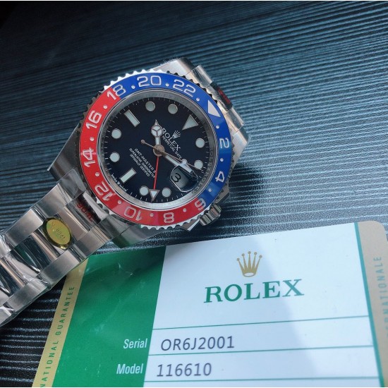 N厂 复刻 ROLEX 劳力士 GMT MASTERⅡ 格林尼治型 116719-BLRO 两地时间腕表 格林尼治2 搭载904L精钢表壳 黑色陶瓷表圈 第二时区刻度电镀18K金 蓝宝石镜面 黑色表盘 蓝色夜光刻度 3285与3186机芯 时针单独调 GMT针在时针表面 折叠保险表扣(有20mm可调) 40mm 三杰精致推荐瑞士男士机械腕表 SJ为你精心挑选超真实实物图拍摄 N厂 复刻 ROLEX 劳力士 GMT MASTERⅡ 格林尼治型 116719-BLRO 两地时间腕表 格林尼治2 搭载904L精钢表壳 黑色陶瓷表圈 第二时区刻度电镀18K金 蓝宝石镜面 黑色表盘 蓝色夜光刻度 3285与3186机芯 时针单独调 GMT针在时针表面 折叠保险表扣(有20mm可调) 40mm 三杰精致推荐瑞士男士机械腕表 SJ为你精心挑选超真实实物图拍摄