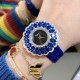 实拍 萧邦-Chopard❥ Precious Chopard系列❥瑞士石英机芯❥蓝宝石玻璃镜面❥表壳直径约36mm 厚度约8mm❥今年以“舞会”为主题,推出Precious Chopard系列高级珠宝与珠宝表新作。以钻石和多种彩色贵重宝石为Precious Chopard系列珠宝装饰出华丽的外衣,由最出色的珠宝师以卓绝工艺精心制作,散发出盛大晚会的恢宏气势。 实拍 萧邦-Chopard❥ Precious Chopard系列❥瑞士石英机芯❥蓝宝石玻璃镜面❥表壳直径约36mm 厚度约8mm❥今年以“舞会”为主题,推出Precious Chopard系列高级珠宝与珠宝表新作。以钻石和多种彩色贵重宝石为Precious Chopard系列珠宝装饰出华丽的外衣,由最出色的珠宝师以卓绝工艺精心制作,散发出盛大晚会的恢宏气势。