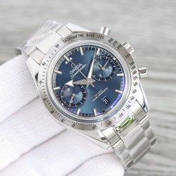 OMEGA 欧米茄 OB2 超霸系列跑秒计时机械男表 9300自动机芯 双面凸型镜面 搭配316L精钢表带 超强夜光 超强防水性能  直径：42mm 机芯结构跟正品一模一样 毫无破绽 堪称完美