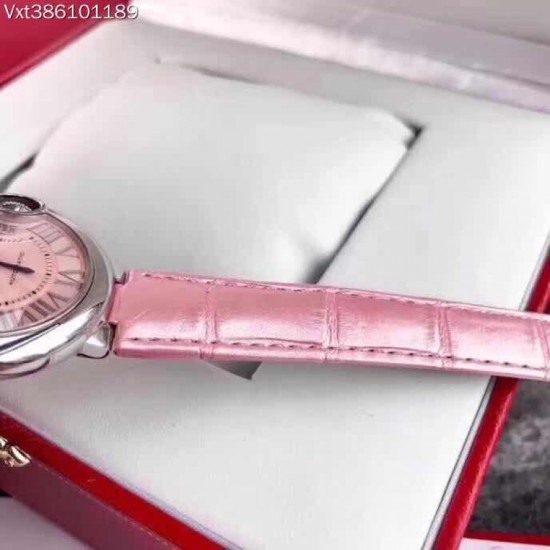 商品编号:38610118CARTIER 卡地亚蓝汽球V2版 中号33MM 1比1壳带 全自动机芯｛进口机芯｝双卜形蓝宝石水晶玻璃[色][色]商品规格:默认规格