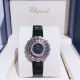 实拍 萧邦-Chopard❥ Precious Chopard系列❥瑞士石英机芯❥蓝宝石玻璃镜面❥表壳直径约36mm 厚度约8mm❥今年以“舞会”为主题,推出Precious Chopard系列高级珠宝与珠宝表新作。以钻石和多种彩色贵重宝石为Precious Chopard系列珠宝装饰出华丽的外衣,由最出色的珠宝师以卓绝工艺精心制作,散发出盛大晚会的恢宏气势。 实拍 萧邦-Chopard❥ Precious Chopard系列❥瑞士石英机芯❥蓝宝石玻璃镜面❥表壳直径约36mm 厚度约8mm❥今年以“舞会”为主题,推出Precious Chopard系列高级珠宝与珠宝表新作。以钻石和多种彩色贵重宝石为Precious Chopard系列珠宝装饰出华丽的外衣,由最出色的珠宝师以卓绝工艺精心制作,散发出盛大晚会的恢宏气势。