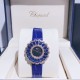 实拍 萧邦-Chopard❥ Precious Chopard系列❥瑞士石英机芯❥蓝宝石玻璃镜面❥表壳直径约36mm 厚度约8mm❥今年以“舞会”为主题,推出Precious Chopard系列高级珠宝与珠宝表新作。以钻石和多种彩色贵重宝石为Precious Chopard系列珠宝装饰出华丽的外衣,由最出色的珠宝师以卓绝工艺精心制作,散发出盛大晚会的恢宏气势。 实拍 萧邦-Chopard❥ Precious Chopard系列❥瑞士石英机芯❥蓝宝石玻璃镜面❥表壳直径约36mm 厚度约8mm❥今年以“舞会”为主题,推出Precious Chopard系列高级珠宝与珠宝表新作。以钻石和多种彩色贵重宝石为Precious Chopard系列珠宝装饰出华丽的外衣,由最出色的珠宝师以卓绝工艺精心制作,散发出盛大晚会的恢宏气势。