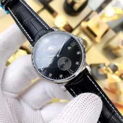 品牌：浪琴-LONGINES  表带：进口小牛皮/316精钢机芯：全自动机械机芯玻璃：高级强化镀膜镜面尺寸：直径40mm，厚度12mm