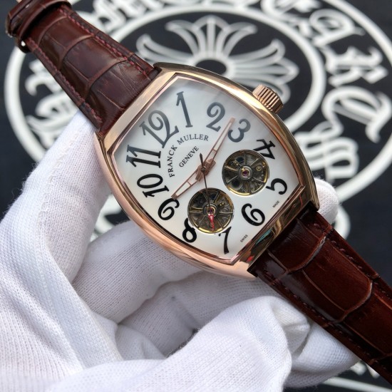 ⭐️法兰克穆勒 Franck Muller ⚜️尺寸 40*55mm ⌚️锥桶型立体壳身⚙️ 全自动镂空双飞轮机芯 头层小牛皮表带原装针扣独特的F M风格 只为专属打造 BG™️ 出品 ✈️ ⭐️法兰克穆勒 Franck Muller ⚜️尺寸 40*55mm ⌚️锥桶型立体壳身⚙️ 全自动镂空双飞轮机芯 头层小牛皮表带原装针扣独特的F M风格 只为专属打造 BG™️ 出品 ✈️