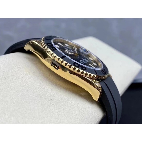 ROLEX 劳力士 YACHT MASTER 游艇名仕型 116655 运动男表 精钢镀厚玫瑰金表壳 陶瓷表圈 可双向转动 旋入式表冠 蓝宝石镜面有日历放大镜6点位镭射皇冠防伪 橡胶表带 表带侧面有OYSTERFLEX字样雕刻 表带背面有导汗槽 Glidelock折叠保险表扣! ROLEX 劳力士 YACHT MASTER 游艇名仕型 116655 运动男表 精钢镀厚玫瑰金表壳 陶瓷表圈 可双向转动 旋入式表冠 蓝宝石镜面有日历放大镜6点位镭射皇冠防伪 橡胶表带 表带侧面有OYSTERFLEX字样雕刻 表带背面有导汗槽 Glidelock折叠保险表扣!