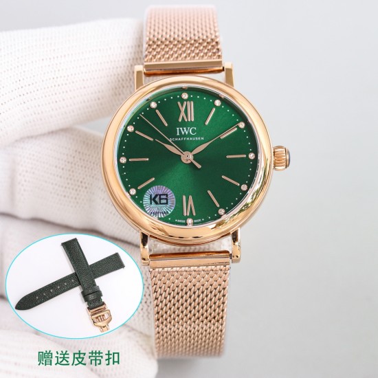 赠送表带「TW.Factory」新品推出IWC万国表柏涛菲诺自动腕表34mm系列1 壳套尺寸34mm/9.5mm采用316精钢材质打磨,每个壳套全程CNC处理所有细节达到完美2 采用日本9015机芯,经过本厂严格把控 调试 达到零返修稳定性3 采用瑞士蓝宝石镜面 通透明亮4 字面采用简洁的条丁罗马钻设计呈现出精致典雅之感优雅大方之作,达到1:15:表带搭配意大利小牛皮皮质柔软细腻:有五种颜色可选(绿色,蓝色,粉色,深棕,冰蓝)TW品质 赠送表带「TW.Factory」新品推出IWC万国表柏涛菲诺自动腕表34mm系列1 壳套尺寸34mm/9.5mm采用316精钢材质打磨,每个壳套全程CNC处理所有细节达到完美2 采用日本9015机芯,经过本厂严格把控 调试 达到零返修稳定性3 采用瑞士蓝宝石镜面 通透明亮4 字面采用简洁的条丁罗马钻设计呈现出精致典雅之感优雅大方之作,达到1:15:表带搭配意大利小牛皮皮质柔软细腻:有五种颜色可选(绿色,蓝色,粉色,深棕,冰蓝)TW品质