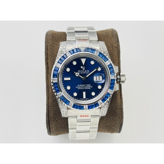 【VRS Factory2022墙裂推荐 市场最高版本】奢华大作,劳力士Rolex SUB潜航者后镶钻定制版!是奢华闪耀与永不退色的融合,更是经典潮流的不二之选!1⃣️【表壳】直径40MM。每一颗钻石/彩宝均来自奥地利(施华洛世奇原产地)经过严格的筛选,确保颜色,大小,火彩统一,专业珠宝镶嵌师精心镶嵌。2⃣️【表带】跟官网同步,904L蚝式钢完美还原坚固耐用的优良血统,效果可媲美原装。3⃣️【机芯】采用复刻界的机芯之王——搭配3135自动上旋机芯。VRS Factory匠心力作 敬请各路表友品鉴! 【VRS Factory2022墙裂推荐 市场最高版本】奢华大作,劳力士Rolex SUB潜航者后镶钻定制版!是奢华闪耀与永不退色的融合,更是经典潮流的不二之选!1⃣️【表壳】直径40MM。每一颗钻石/彩宝均来自奥地利(施华洛世奇原产地)经过严格的筛选,确保颜色,大小,火彩统一,专业珠宝镶嵌师精心镶嵌。2⃣️【表带】跟官网同步,904L蚝式钢完美还原坚固耐用的优良血统,效果可媲美原装。3⃣️【机芯】采用复刻界的机芯之王——搭配3135自动上旋机芯。VRS Factory匠心力作 敬请各路表友品鉴!
