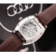 实物拍摄品牌：江诗丹顿 -Vacheron Constantin 酒桶型类型：[酷]男士腕表表壳：316精钢（做工优质）表带：进口小牛皮/316精钢（两种可选）机芯：原装进口8215全自动机械机芯（走时稳定）玻璃：高级强化镀膜镜面尺寸：直径41.5*43mm，厚度13mm