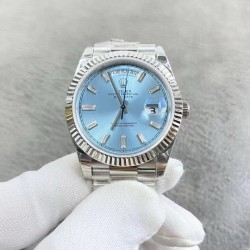 ROLEX 劳力士 冰蓝 星期日历～
