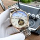 实物拍摄品牌：百达翡丽-PATEK PHILPPE 类型：[酷]男士腕表表壳：316精钢（做工优质）表带：进口小牛皮/316精钢(两种可选)机芯：高级定制全自动机械机芯(走时稳定)材料：高级强化镀膜镜面尺寸：直径40mm 厚度12mm