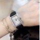 实拍 PATEK PHILIPPE百达翡丽系列 女士腕表(白金表壳搭配沙丁布带,表圈镶嵌天然锆石,蓝宝石玻璃,搭载瑞士石英机芯,尺寸30*34*7毫米) 实拍 PATEK PHILIPPE百达翡丽系列 女士腕表(白金表壳搭配沙丁布带,表圈镶嵌天然锆石,蓝宝石玻璃,搭载瑞士石英机芯,尺寸30*34*7毫米)