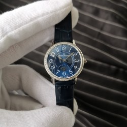 实拍 MG荣誉出品 业内最小尺寸自动机械表 积家约会29mm  打破没有小尺寸机械的现状，这个春天，愿你有一个美好的约会，机芯:ZP既视感 超立体 表带:意大利小牛皮 表扣:原装折叠扣。