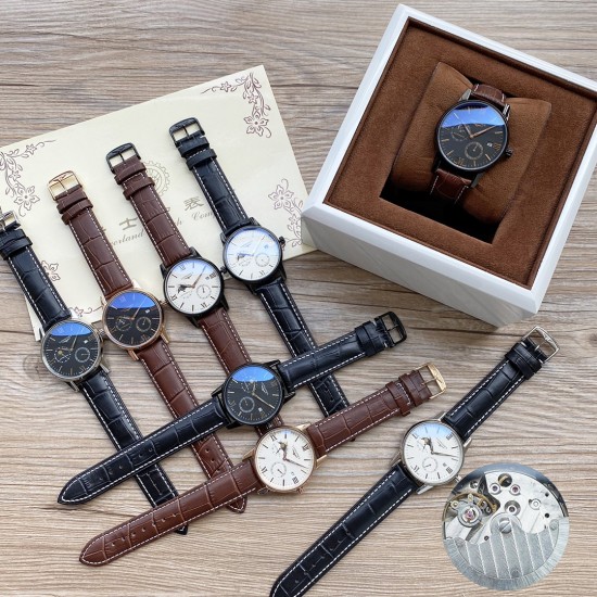 浪琴 Longines 精品男士腕表,四针分离搭载月相设计,技艺精湛,独具匠心,尊贵大气,绅士风范。采用全自动机械机芯,顶级316精钢表壳,进口小牛皮表带,矿物质超强镜面,尺寸42-13 浪琴 Longines 精品男士腕表,四针分离搭载月相设计,技艺精湛,独具匠心,尊贵大气,绅士风范。采用全自动机械机芯,顶级316精钢表壳,进口小牛皮表带,矿物质超强镜面,尺寸42-13