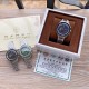 OMEGA 欧米茄 登月腕表——「Speedmaster Apollo 11 50th Anniversary」超霸计时码表，直径42mm，镶嵌黑色陶瓷刻度圈，衬托出醒目的金色刻度。