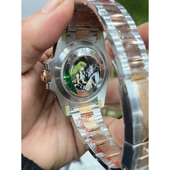 沙士圈！ROLEX 劳力士 GMT格林尼治型 尺寸40mm！精钢表壳表链，蓝宝石镜面，超级夜光，双向陶瓷旋转表圈，原装折叠扣！