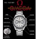 OMEGA 欧米茄 赛车计时码表【SPEEDMASTER】TVS自主研发自制9900机芯,3点盘为【12小时】和【60分钟】累积计时盘。所有功能及外观与原版一致,TVS匠心之作【1】钢材都是采用进口AISI316L特钢加硬处理制造,所以硬度都达到240HV,你看到的表壳沙纹清晰细腻洁白没有气孔完美缔造还原正品一样材质【2】通透弧拱形蓝宝石水晶玻璃镜面另表盘更加凸显【3】哑光表盘搭配镀白金条钉,夜光采用进口超强夜光粉制造【4】超霸月球系列搭配精钢表带与进口牛皮带,表带与陶瓷圈可以原版互换。 OMEGA 欧米茄 赛车计时码表【SPEEDMASTER】TVS自主研发自制9900机芯,3点盘为【12小时】和【60分钟】累积计时盘。所有功能及外观与原版一致,TVS匠心之作【1】钢材都是采用进口AISI316L特钢加硬处理制造,所以硬度都达到240HV,你看到的表壳沙纹清晰细腻洁白没有气孔完美缔造还原正品一样材质【2】通透弧拱形蓝宝石水晶玻璃镜面另表盘更加凸显【3】哑光表盘搭配镀白金条钉,夜光采用进口超强夜光粉制造【4】超霸月球系列搭配精钢表带与进口牛皮带,表带与陶瓷圈可以原版互换。