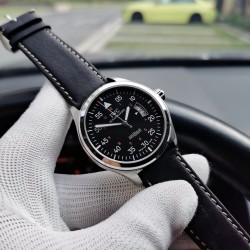 SJ出品 万国 IWC R18 超强夜光、搭载日本原装机芯 （零返修）意大利进口小牛皮表带/316精钢表带，蓝宝石玻璃 表盘直径41MM 厚度11MM 三杰精致推荐男士机械腕表 SJ为你精心挑选超真实实物图拍照