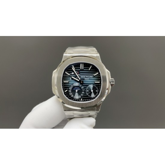 今日推荐百达翡丽 总裁5712 白壳蓝40mm Cal.240机 顶级品质 出货实拍✈️