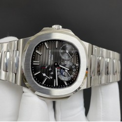 今日推荐百达翡丽 总裁5712 白壳灰盘 40mm Cal.240机 顶级品质 出货实拍✈️