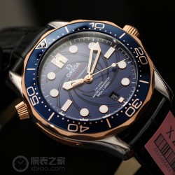 OMEGA 欧米茄 海马系列300米潜水腕表】詹姆斯邦德 表壳左侧同原装“007”专属金属片⚠️底盖玻璃专属印花⚠️尺寸42mm！