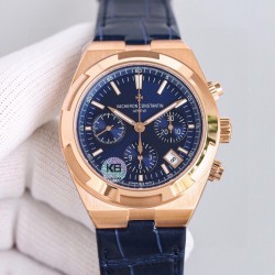 江诗丹顿 Overseas 纵横四海腕表 升级版V3耗时12个月打造出来的精品 精钢表壳，直径 41mm，蓝宝石水晶表镜表背，7750改5200自动上链机械，摆频28800次/小时，精钢表扣，最后一定要赞赏的是全新的「可更换表带系统」，新 Overseas 只需要拨动表带和表耳之间的一个小划杆就可以拆换表带！