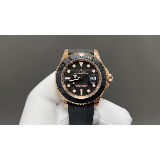 今日推荐劳力士 玫瑰金游艇 40mm 丹东3135机 顶级品质 出货实拍✈️