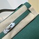 Kelly imported Epsom leather semi handmade hand sewn wax thread Kelly imported Epsom leather semi handmade hand sewn wax thread
