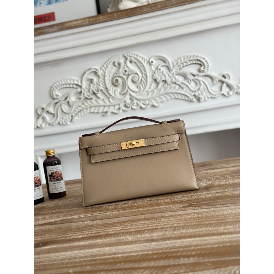 Kelly imported Epsom leather semi handmade hand sewn wax thread Kelly imported Epsom leather semi handmade hand sewn wax thread