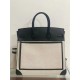 Swift Leather Black Birkin HAC 40cm Cargo Canvas Series Swift Leather Black Birkin HAC 40cm Cargo Canvas Series