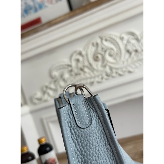 Mini Eveline~Eveline semi handmade+wax thread self matching shoulder strap+TC cowhide Mini Eveline~Eveline semi handmade+wax thread self matching shoulder strap+TC cowhide