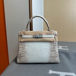 KL28 High Light Nile Crocodile Skin Kelly 28cm