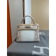 KL28 High Light Nile Crocodile Skin Kelly 28cm
