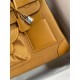 Hand sewn Birkin 35cm Cargo swift woven fabric sesame silver buckle Hand sewn Birkin 35cm Cargo swift woven fabric sesame silver buckle