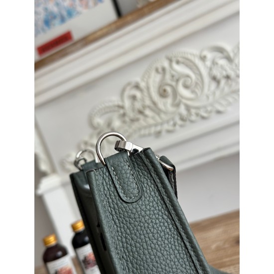 Mini Eveline~Eveline semi handmade+wax thread self matching shoulder strap+TC cowhide Mini Eveline~Eveline semi handmade+wax thread self matching shoulder strap+TC cowhide
