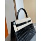 KL28 High Light Nile Crocodile Skin Kelly 28cm