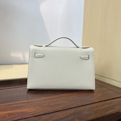 Kelly imported Epsom leather semi handmade hand sewn wax thread
