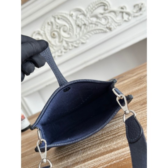 Mini Eveline~Eveline semi handmade+wax thread self matching shoulder strap+TC cowhide Mini Eveline~Eveline semi handmade+wax thread self matching shoulder strap+TC cowhide
