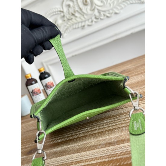 Mini Eveline~Eveline semi handmade+wax thread self matching shoulder strap+TC cowhide Mini Eveline~Eveline semi handmade+wax thread self matching shoulder strap+TC cowhide
