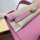 Kelly imported Epsom leather semi handmade hand sewn wax thread Kelly imported Epsom leather semi handmade hand sewn wax thread